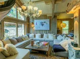 Chalet grand luxe avec piscine, sauna, hammam et bar - Accueille 12 personnes - FR-1-694-319