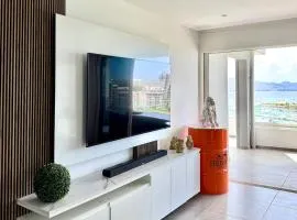 Appartement design, vue marina