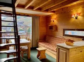 Duplex sous les toits, pied des pistes, animaux admis - FR-1-811-37