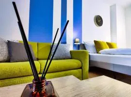 Modernes City-Apartment nahe der Elbe mit Terrasse