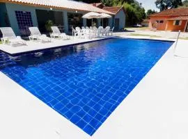 Chacara com piscina, area gourmet equipada e Wi-Fi