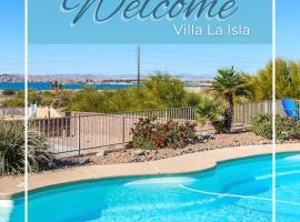 Villa La Isla PANORAMIC VIEWS, Outdoor Kitchen, sleeps 16, παραλιακή κατοικία σε Lake Havasu City