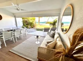 Nouveau La Caribéenne sur la plage Villa 2 bedrooms 2 baths piscine tennis plage