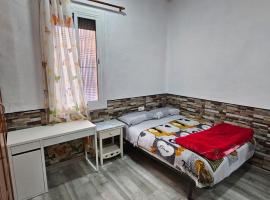 Habitación doble con baño privado, hotel v destinaci Hospitalet de Llobregat