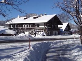 Pension Rauschberghof, hôtel à Ruhpolding