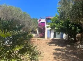 Maison à 50 m de la plage, 10 personnes, 5 chambres en corse du sud,