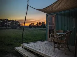 Bienenwagen Weitblick, Kamin, Sauna ganzjährig nutzbar