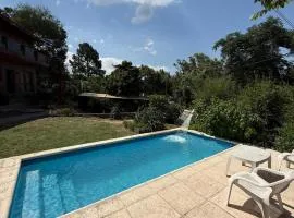 Cabaña frente al balneario diquecito solo familias