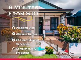 ALAJUELA CITY Hotel & Guest House, hotel poblíž Mezinárodní letiště Juan Santamaría - SJO, Alajuela
