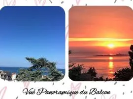 Nouveau KERGAYAM studio avec vue panoramique sur mer