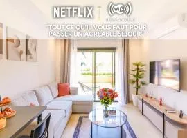 Lina cosy - Clim, Wifi, Jardin à 10min de l'Aéroport
