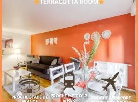 Terracotta Room - Proche Stade de France & CDG & Paris