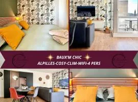 Baux'M Chic - Alpilles, Grand Studio Cosy, Clim, 4 personnes
