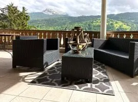 Chalet apartment & mountain view