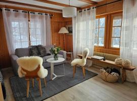 Chalet Alpin vue Dent Blanche, koliba u gradu La Forclaz