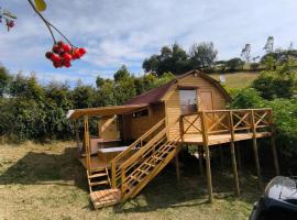 Glamping con jacuzzi La Terraza del cielo, hotel v destinaci Chocontá