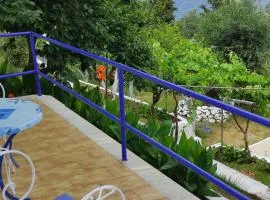 Blue and white apartments 2