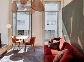 Classic loft in fully renewed building at Batalha, luxusní stan v Portu