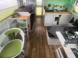 Hausboot Rollyboot, pet-friendly hotel in Joachimsthal
