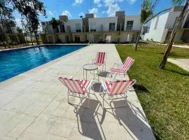 Linda casa frente a alberca en Playa del Carmen