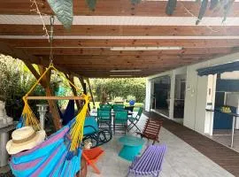 Gîtes Les Bienheureux - Piscine, Hamak, Terrasse