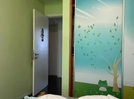 Cozy room with beautiful terrace garden