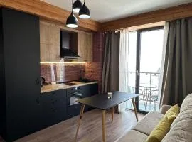 Snow wave Gudauri - mountain views, prime location, washer, wifi, garage parking