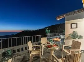 Alaya Stays Evara Serene 4 BHK Hill Retreat with Balcony, Fireplace & Scenic Views