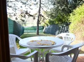 S075 - Sirolo, bilocale con giardino e garage in centro