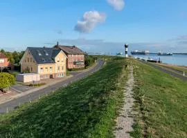 "Elbblick de luxe" Panoramablick direkt am Elbdeich auf zwei Etagen bei Moldenhauer - No3
