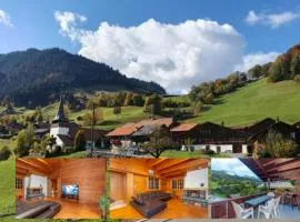 Chalet In The Nature Park With Fireplace Bbq