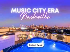 NEW Nash Eras - Rooftop Decks with Hot Tub - 15 Beds