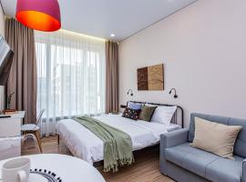 ЖК ESTET, рядом MEGA Alma-Ata, hotel v destinaci Almaty