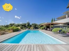 Villa d’exception 4 chambres, piscine, vue mer