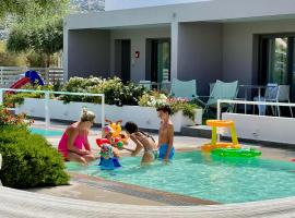 Thassos OLIVIA RESORT，波托西的海灘飯店