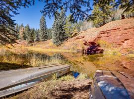 Rustic Dolores Home with River Access Hunt and Fish!, viešbutis mieste Rico