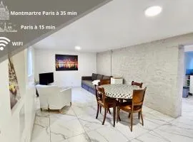Appartement Attica - 15min Paris RER E, cosy