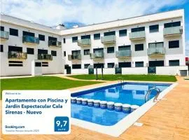 Apartamento con Piscina y Jardín Espectacular Cala Sirenas - Nuevo