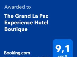 The Grand La Paz Experience Hotel Boutique, hôtel à La Paz