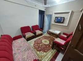 شقه مفروشه جميله جدا بموقع متميز