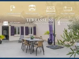 Terrasse 86 - Terrasse & Climatisation - 4-6 personnes - BnB Epernay