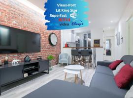 SUD PASSION - Fada Vieux Port - Calme - Linge de qualité - Lit king size - Fibre