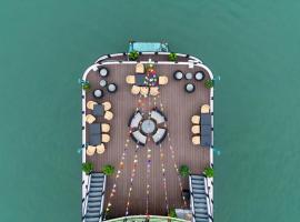 Dragon Premium Cruise Halong, barco em Ha Long