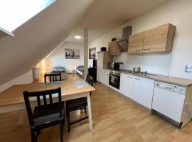 Möblierte Wohnung im Obergeschoss in bester Lage für Feriengäste und beruflich Reisende AW12A-V, hotell sihtkohas Ottersberg