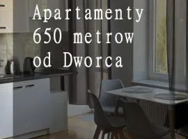 Apartamenty 650 metrów od Dworca