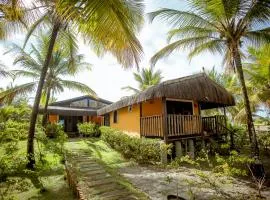 Refugio pe na areia na Praia do Acuipe com Wi-Fi