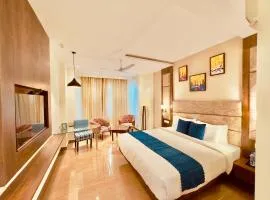 Aachman Riviera Resort Dharamshala - A river facing rooms with balcony #rivertouch #snowfacing #centrally AC #terrace cafe restaurant #parking