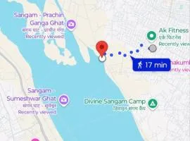 Family Budget full tour Home Stay just 1km to Mahakumbh Sangam