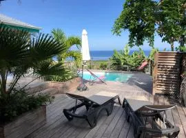 Villa Kazami avec piscine et vue mer