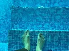 Boho Łeba z basenem i jacuzzi